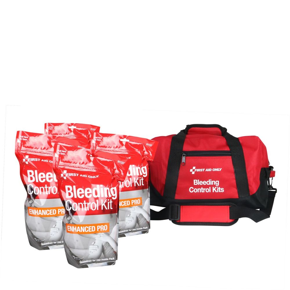 First Aid Only Bleeding Control Multiple Victim Bag - Ascmtools