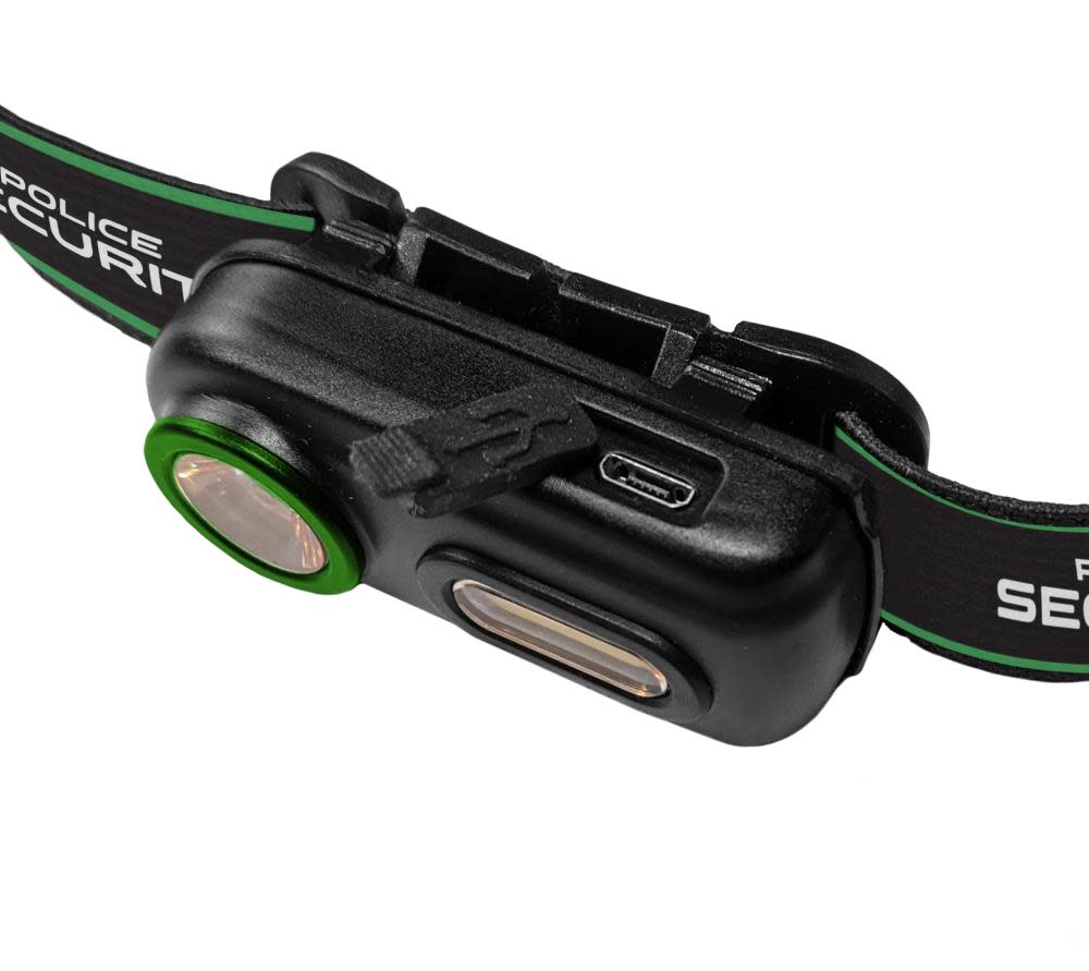 Police Security Poilice Security Colt-R Rechargeable Headlamp - Ascmtools