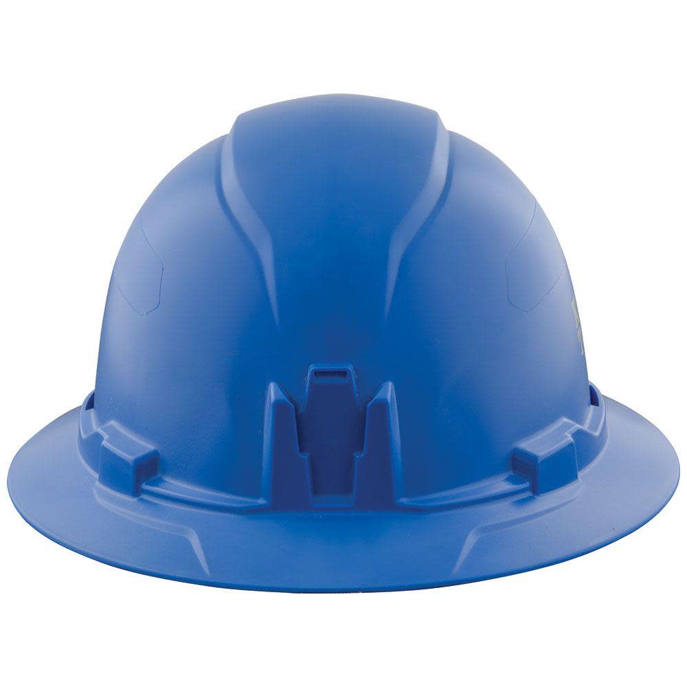 Klein Tools Hard Hat Non-vented Full Brim Blue - Ascmtools
