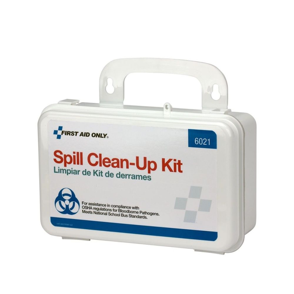 First Aid Only BBP Spill Clean Up Kit 20pc Plastic Case - Ascmtools