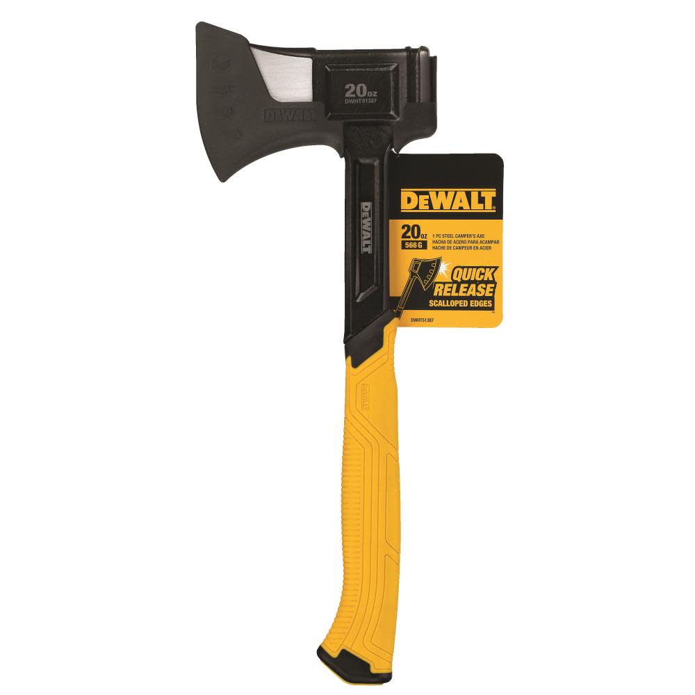 DEWALT 20 oz. 1pc. Steel Camper’s Axe - Ascmtools