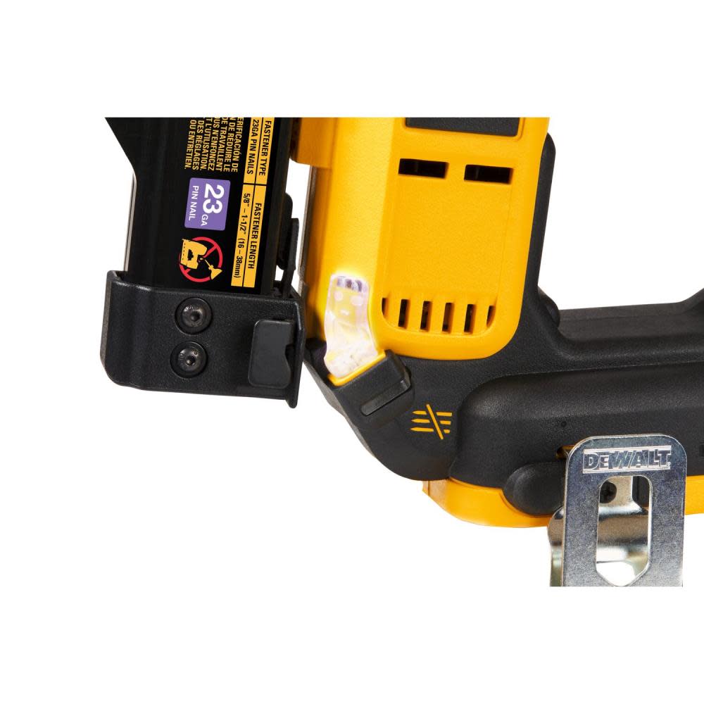DEWALT ATOMIC Compact Series 20V MAX Pin Nailer 23 Gauge Kit - Ascmtools