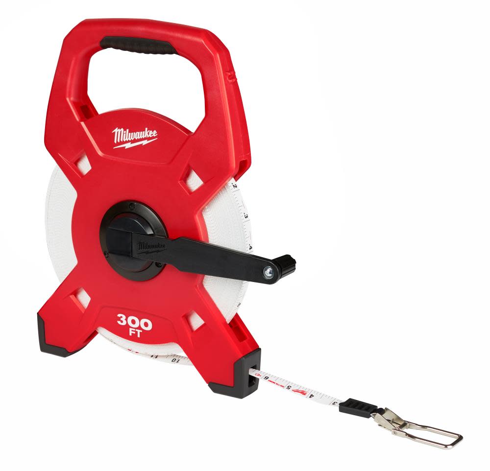 Milwaukee 300′ Fiberglass Open Reel Long Tape - Ascmtools