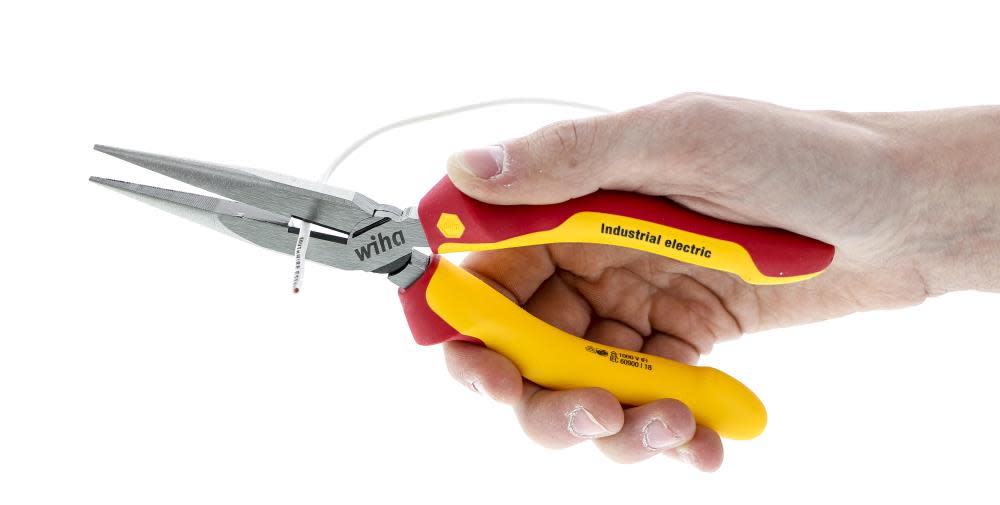 Wiha Insulated Industrial Pliers Cutters and Screwdriver Set 6 Piece - Ascmtools