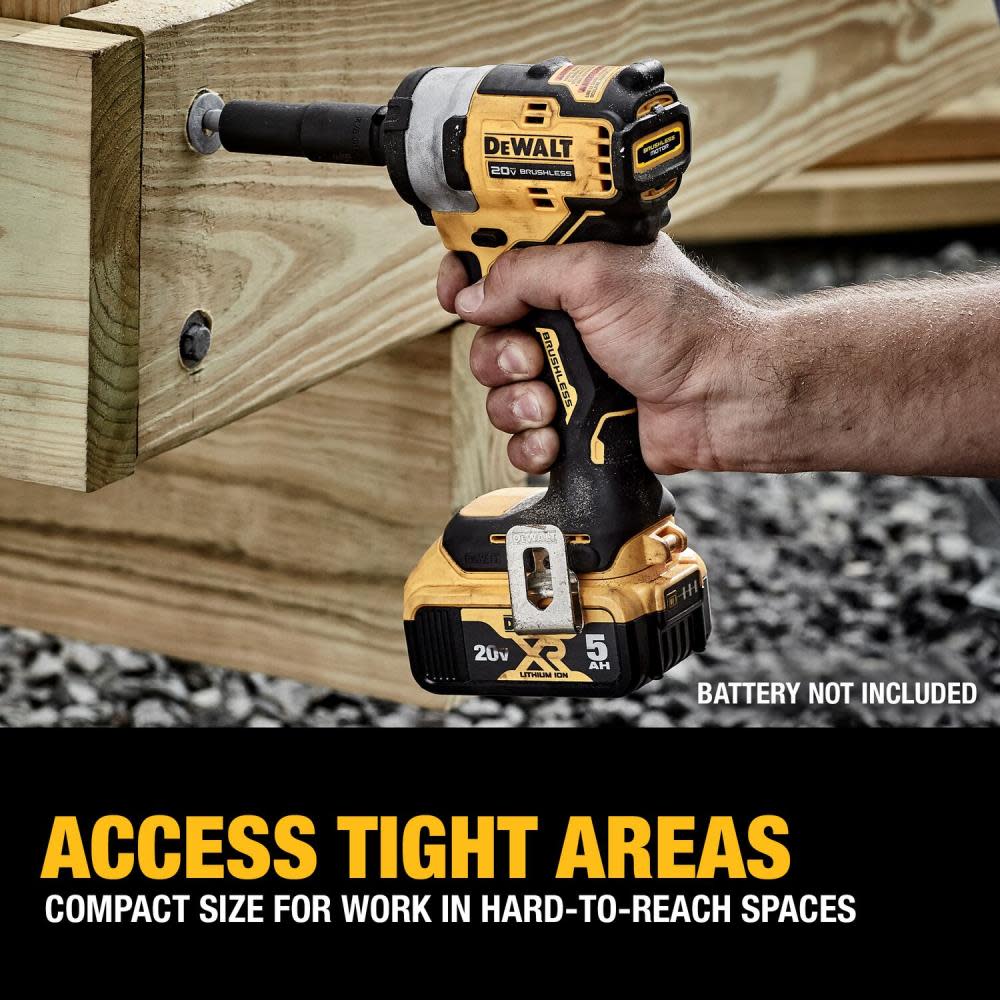 DEWALT 20V MAX 1/2″ Impact Wrench Hog Ring Anvil Bare Tool - Ascmtools