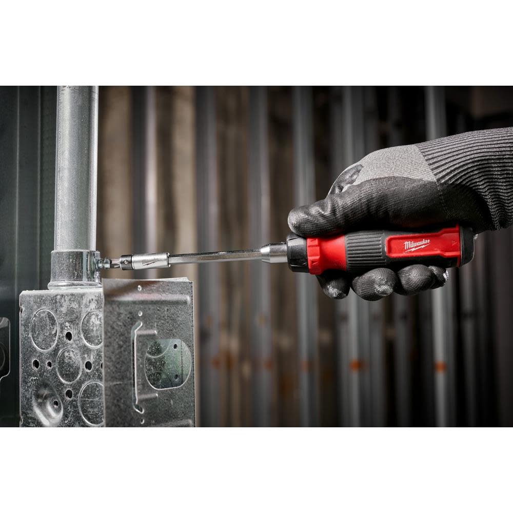 Milwaukee 27-in-1 Ratcheting Multi-Bit Screwdriver - Ascmtools