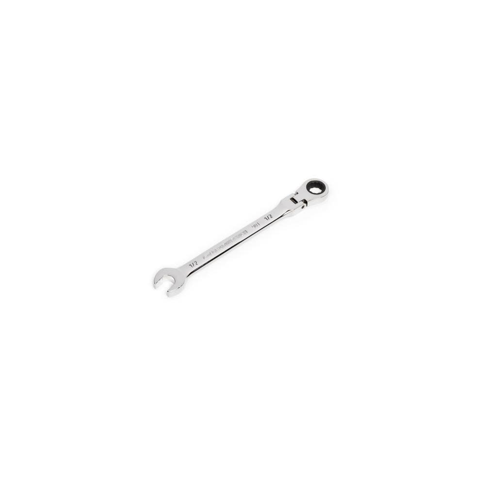 GEARWRENCH 1/2″ 90T 12 Point Flex Head Ratcheting Combination Wrench - Ascmtools