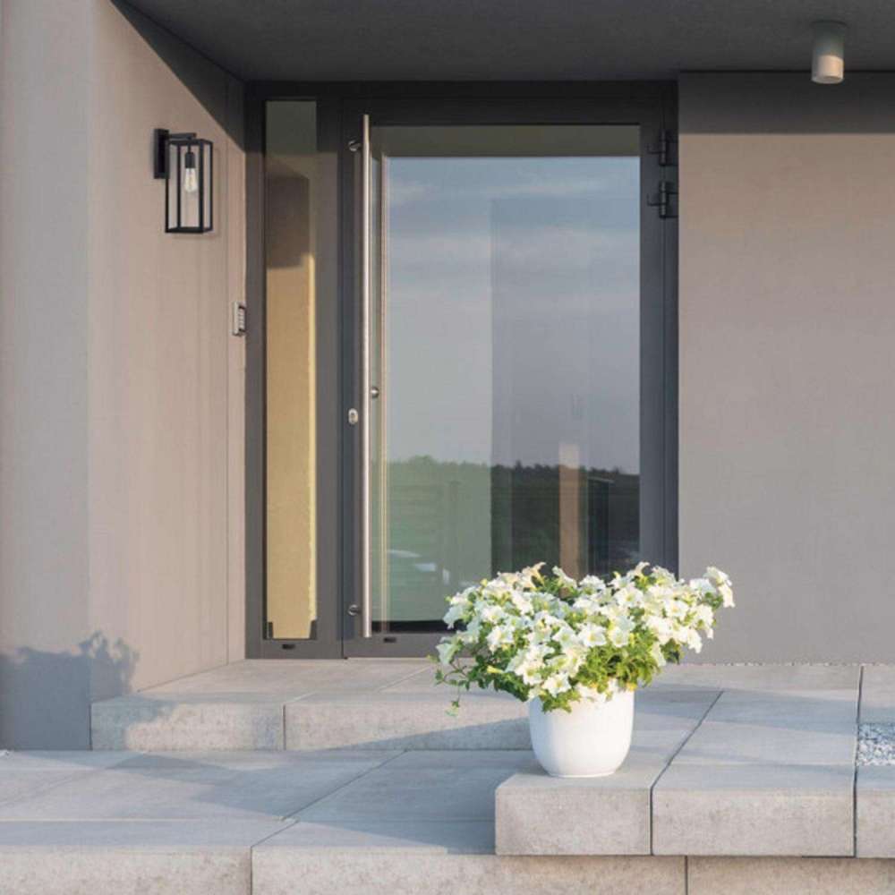 Globe Electric Vintage Matte Black 60W Hurley 1 Light - Ascmtools