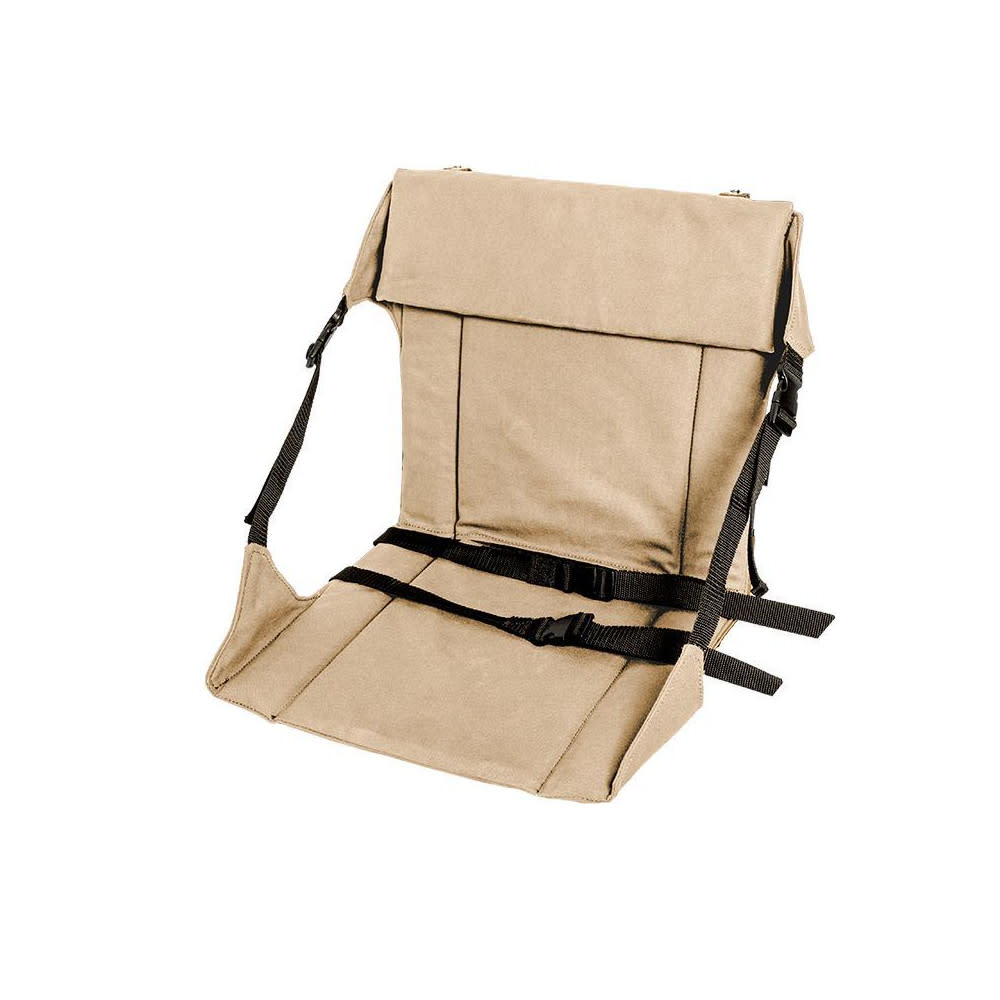 Duluth Pack Natural Canvas Canoe & Camp Chair With Pouch - Ascmtools