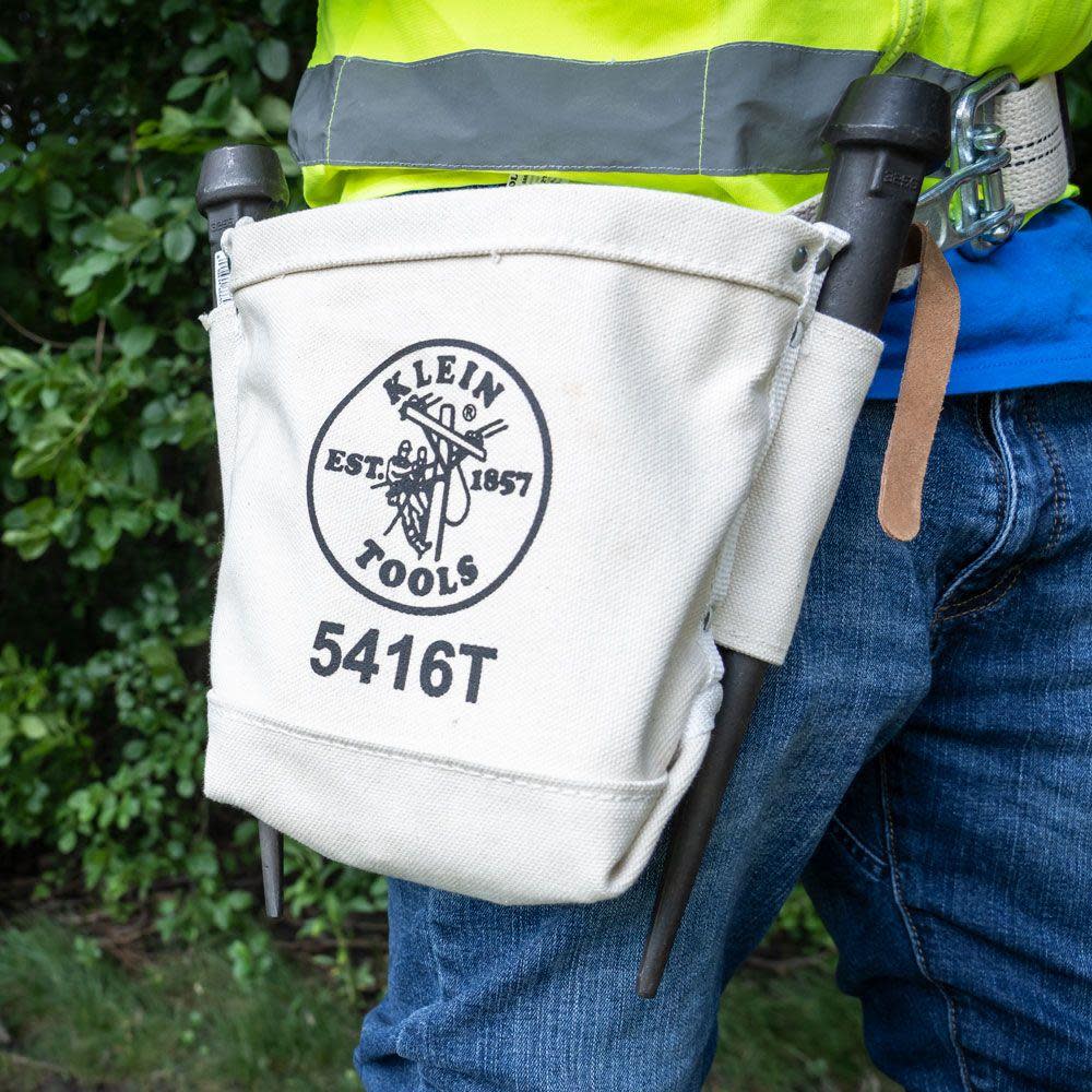 Klein Tools Bull Pin/Bolt Bag with Tunnel Loop - Ascmtools