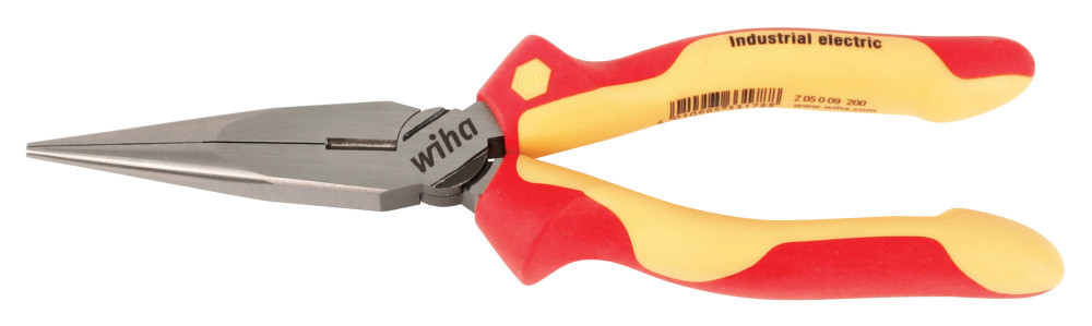 Wiha Long Nose Pliers Insulated Industrial 8″ - Ascmtools