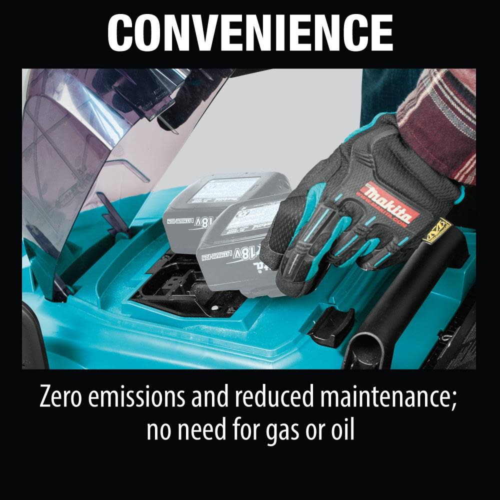 Makita 18V X2 (36V) LXT Lithium-Ion 17 In. Cordless Lawn Mower Tool Only - Ascmtools