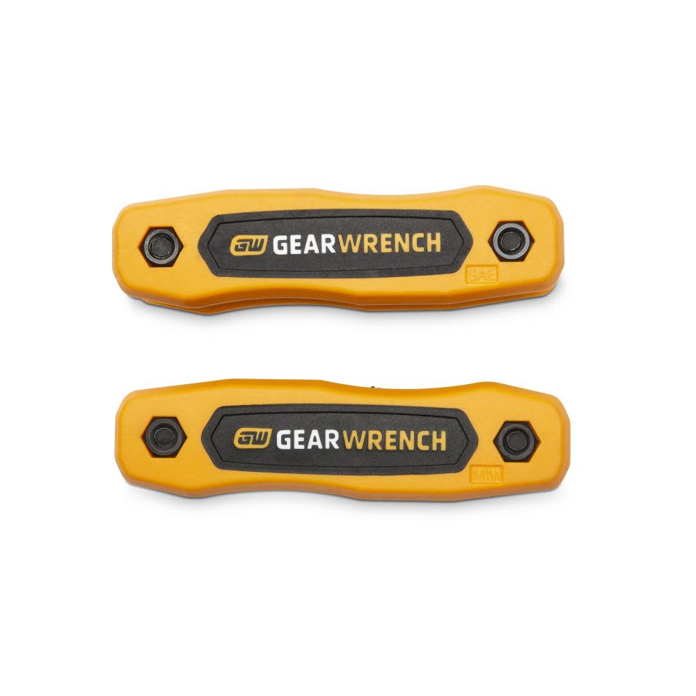 GEARWRENCH SAE/Metric Ball End Folding Hex Key Set 17pc - Ascmtools