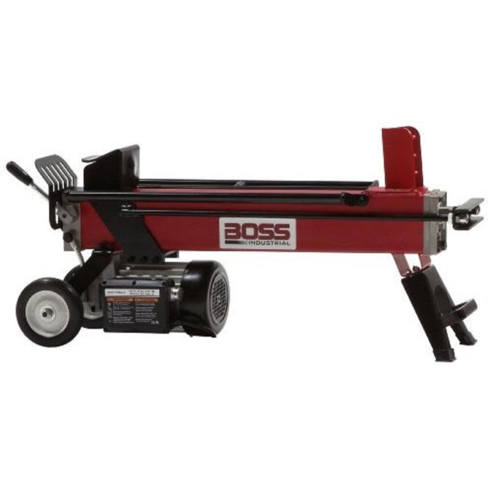 Boss Industrial Log Splitter Electric 5 Ton Horizontal - Ascmtools