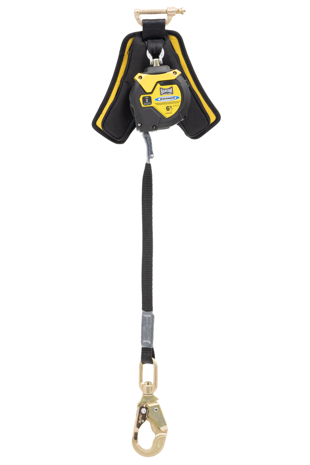 Werner Bantam 6′ Web Leading Edge Self Retracting Lifeline - Ascmtools