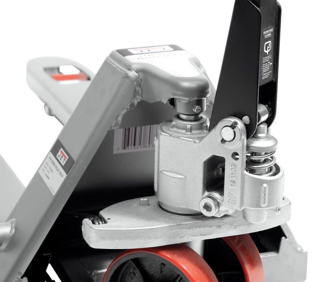 JET PTW-2048A 20″x48″ 6600 LB Capacity Pallet Truck - Ascmtools