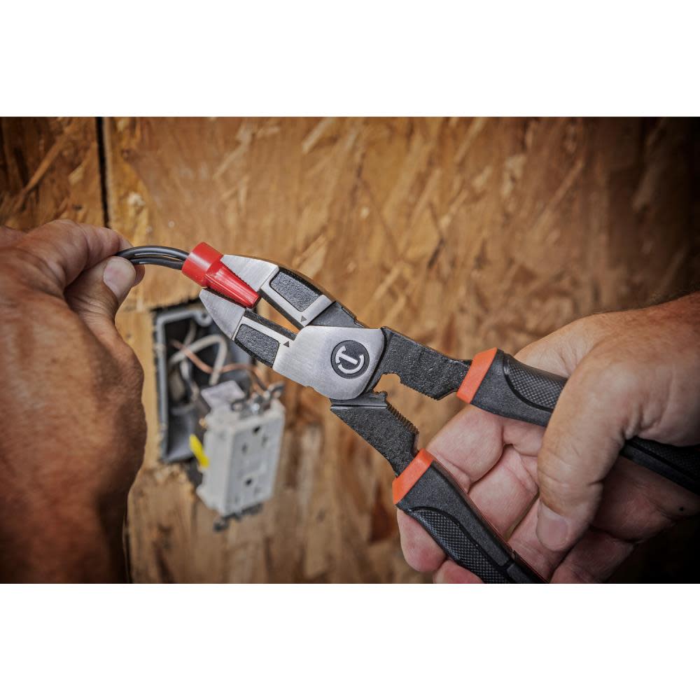 Crescent 9-1/2″ Z2 Dual Material Lineman’s Pliers - Ascmtools