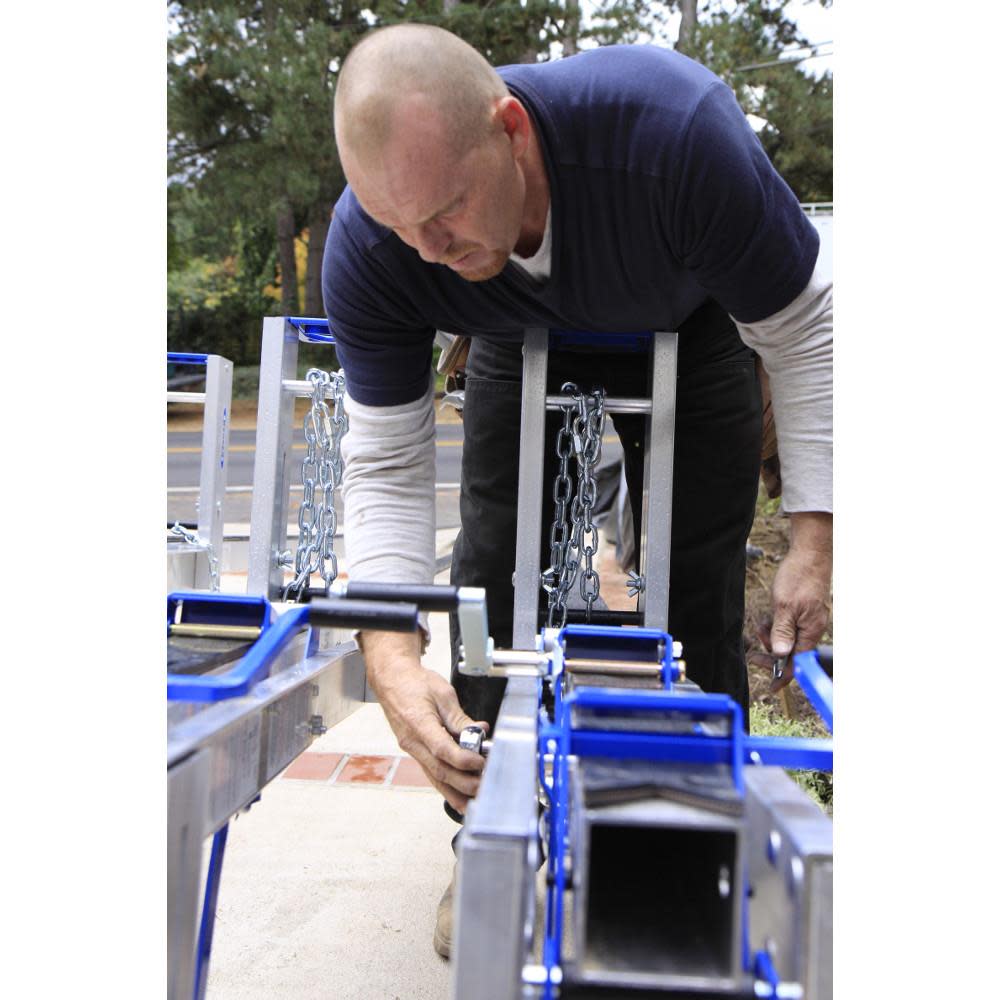 Werner Aluminum Pump Jack - Ascmtools