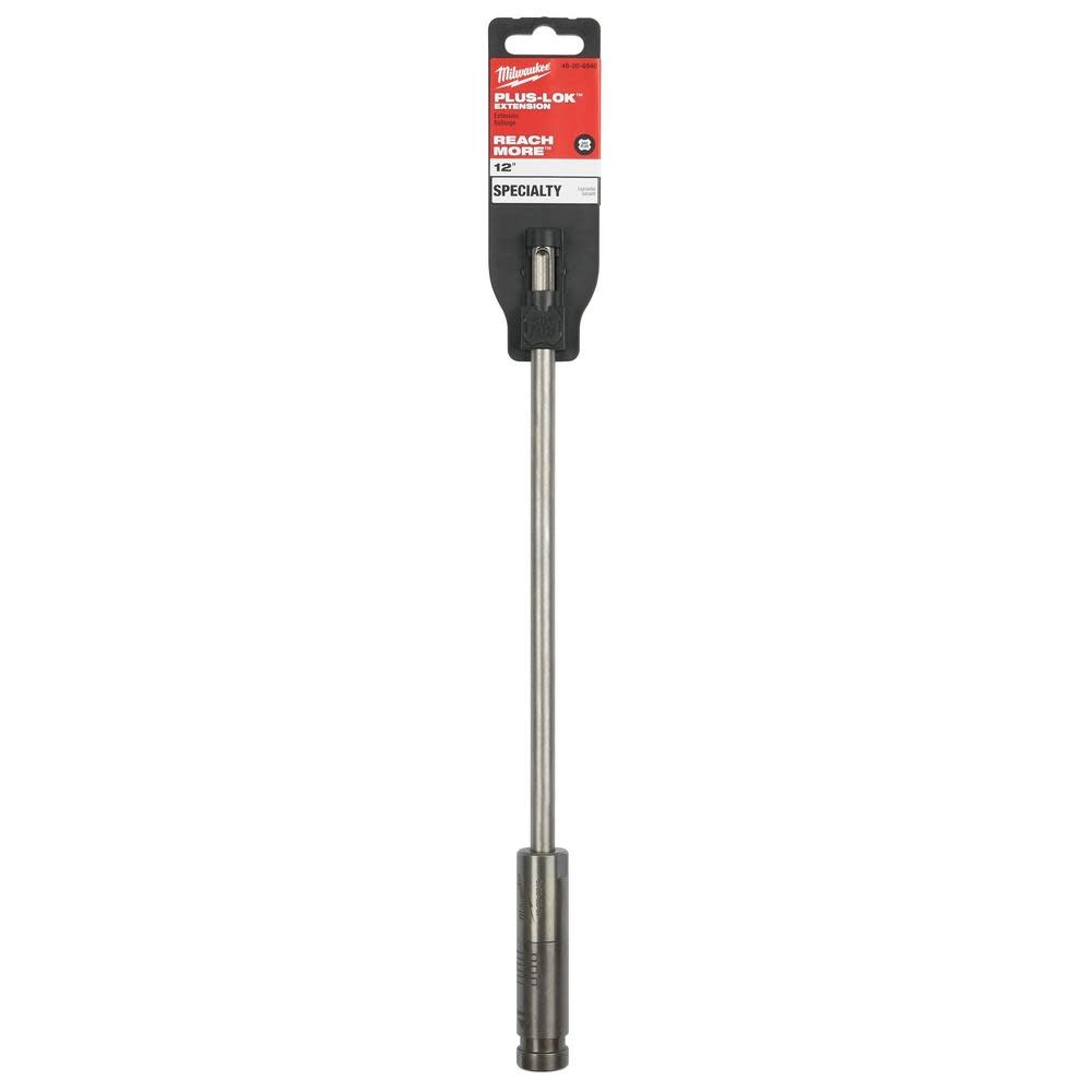 Milwaukee PLUSLOK SDS+ 12 in. Extension - Ascmtools