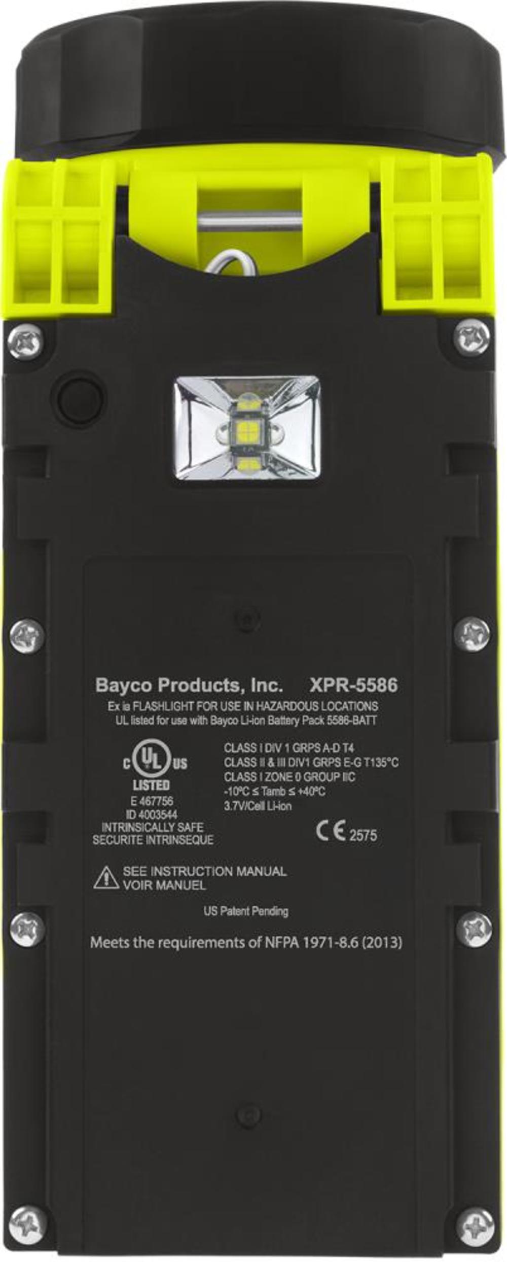 Nightstick Intrinsically Safe Dual-Light Lantern with Pivoting Head Rechargeable - Ascmtools