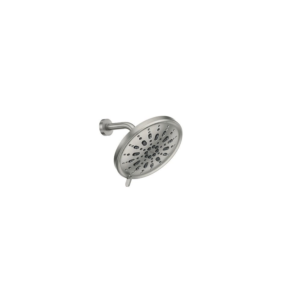 Moen Enthrall Rain Showerhead Spot Resist Brushed Nickel 9″ - Ascmtools