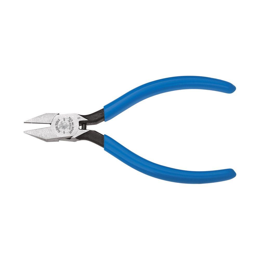 Klein Tools 4″ Diagonal Cutting Pliers Pointed - Ascmtools