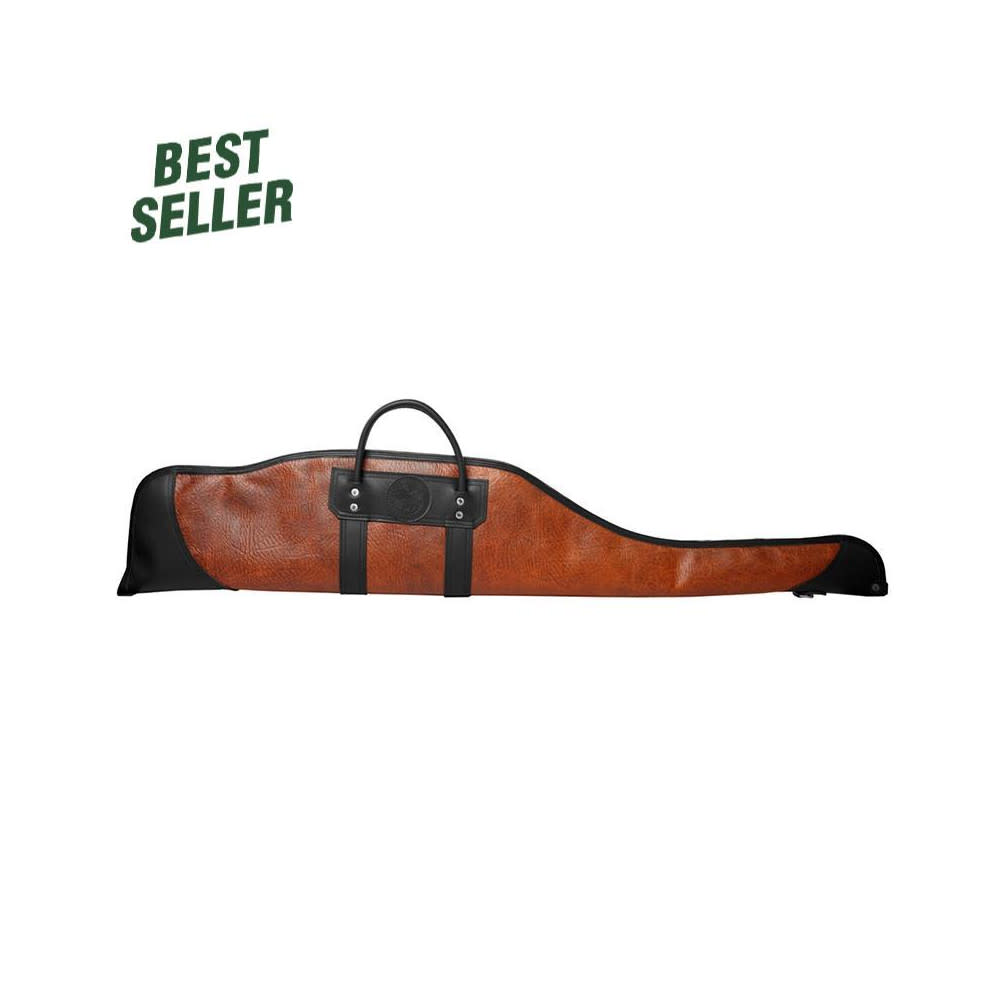 Duluth Pack 46 In. L Black Trim Bison Leather Rifle Case - Ascmtools