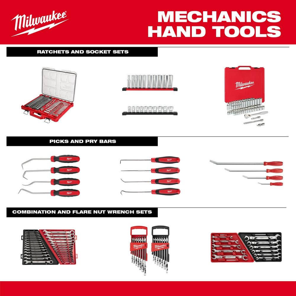 Milwaukee 9mm X 11mm Double End Flare Nut Wrench - Ascmtools