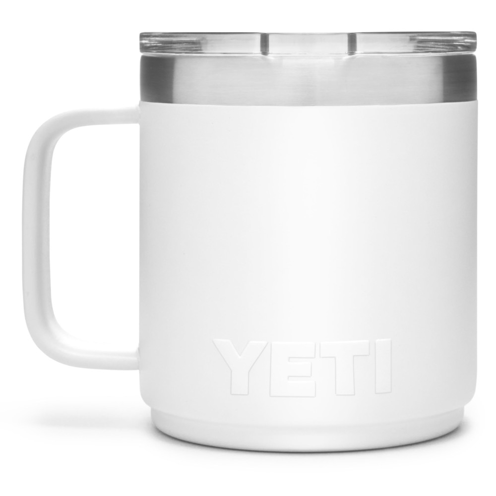 Yeti Rambler Stackable Mug with MagSlider Lid 10oz White - Ascmtools