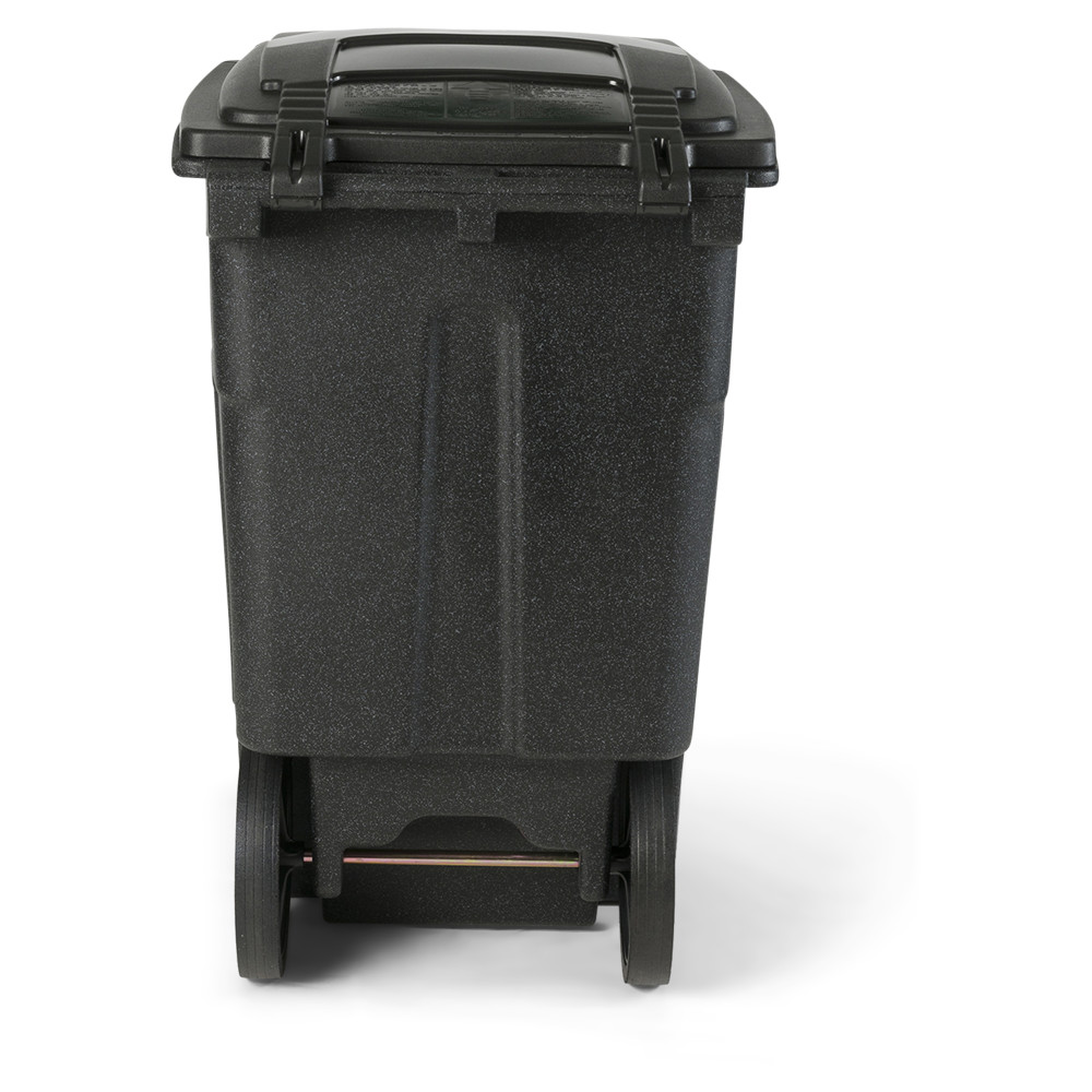 Toter 48 Gallon Trash Can with Smooth Wheels and Lid - Ascmtools