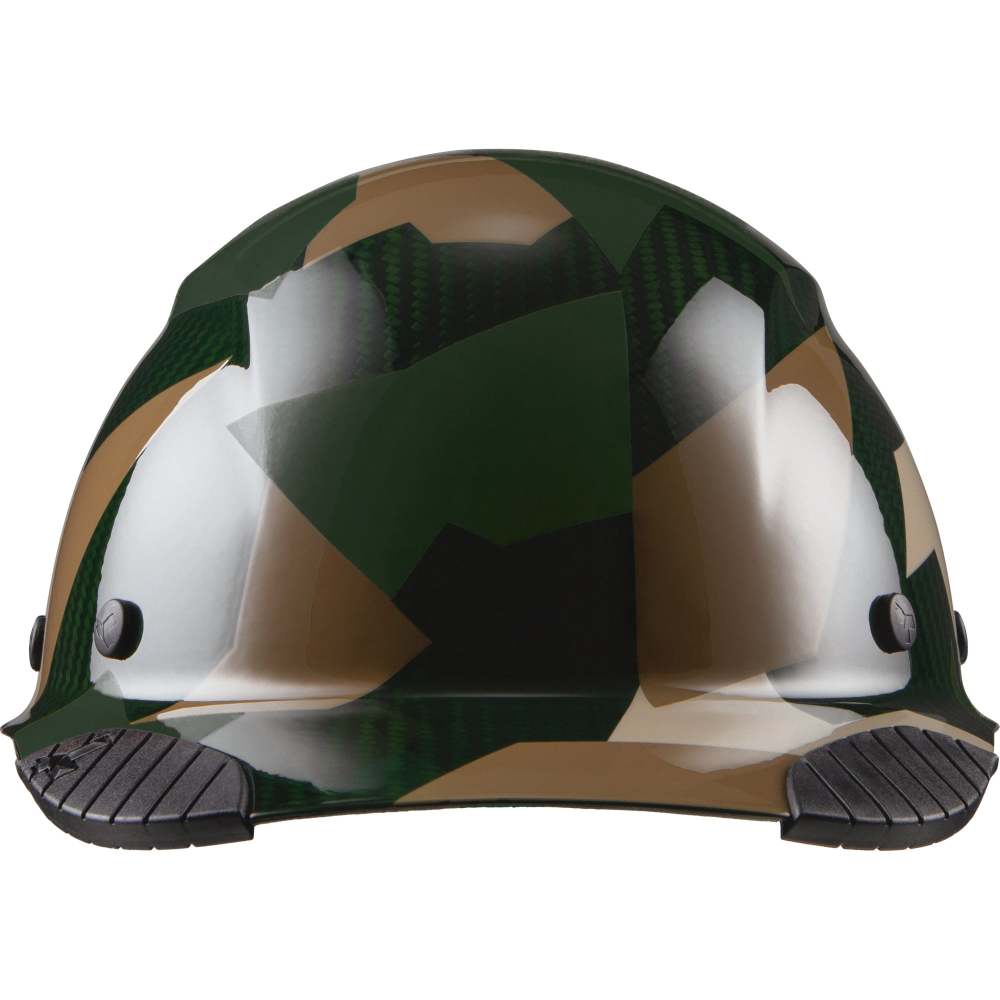 Lift Safety Hard Hat DAX Jungle Camo Carbon Fiber Cap Style - Ascmtools