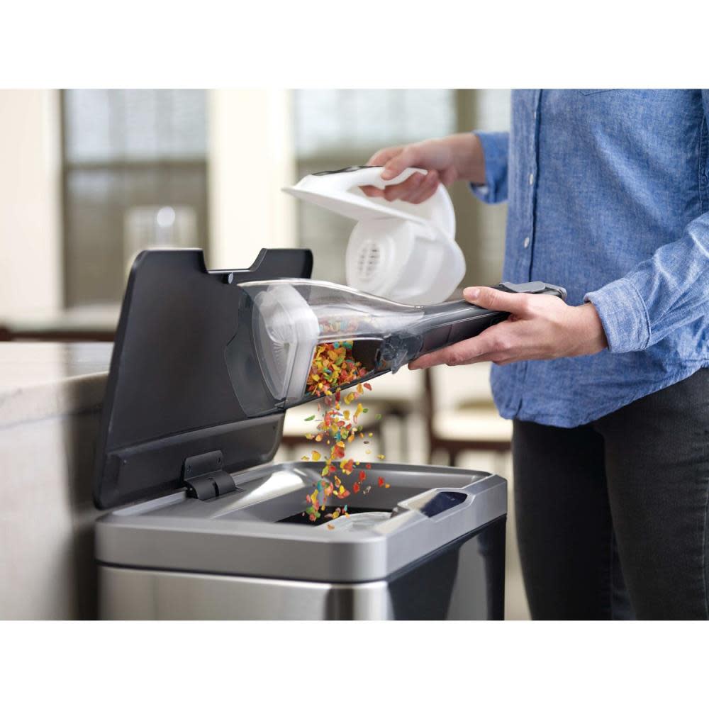 Black and Decker GEN 9.5 2Ah Handheld Vacuum White with Scent - Ascmtools