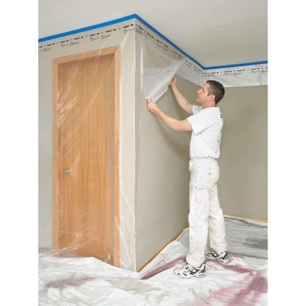 3M Hand Masker Contractors Plastic Film 9 x 90′ Pre Folded - Ascmtools