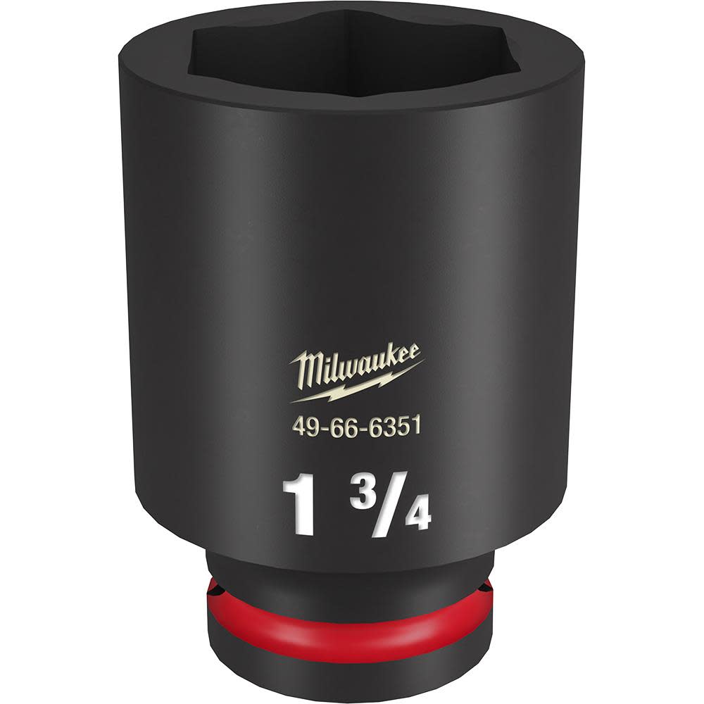 Milwaukee Impact Socket 3/4″ Drive 1 3/4″ Deep 6 Point - Ascmtools