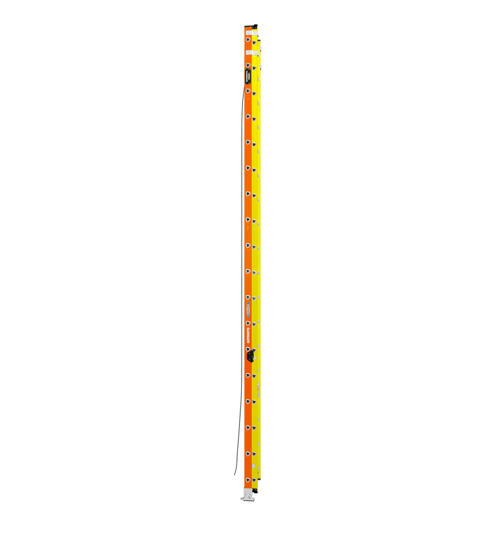 Werner Glidesafe Extension Ladder Fiberglass Tri Rung Type IA 36′ - Ascmtools