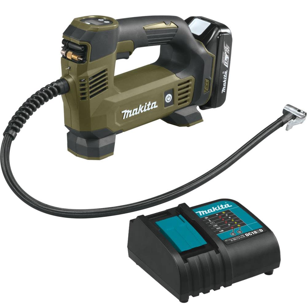Makita Outdoor Adventure 18V LXT Inflator Kit 1.5Ah - Ascmtools