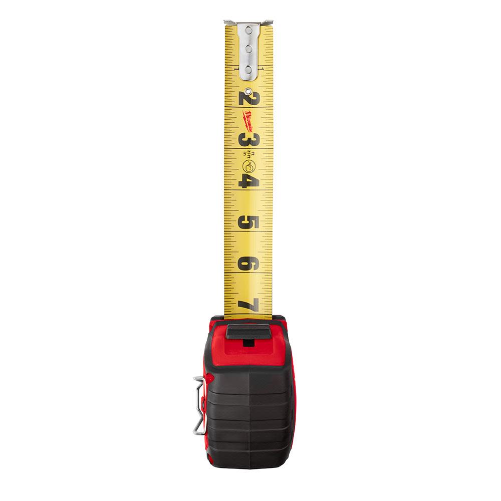 Milwaukee 25Ft Wide Blade Tape Measure - Ascmtools