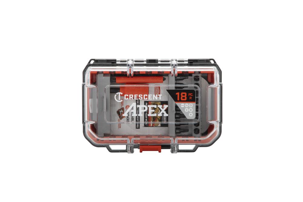 Crescent APEX u-GUARD Bit Set 18pc - Ascmtools