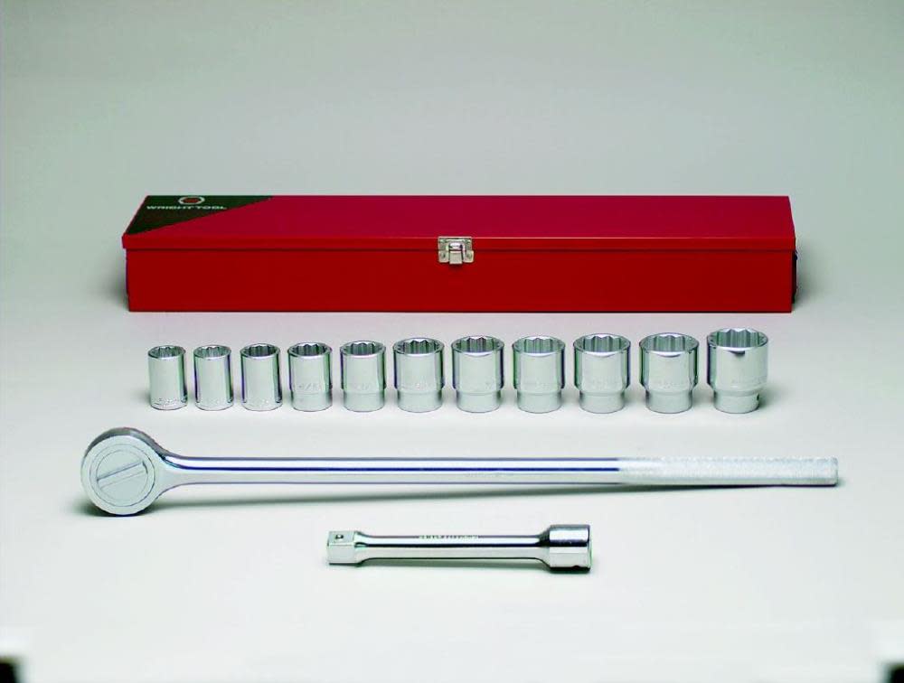 Wright Tool 3/4 In. Dr. 13 pc. Socket Set - Ascmtools