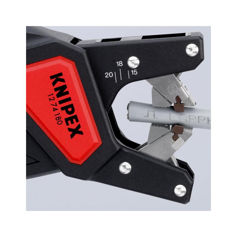 Knipex Automatic Cable Stripping Pliers For Cable 175mm - Ascmtools