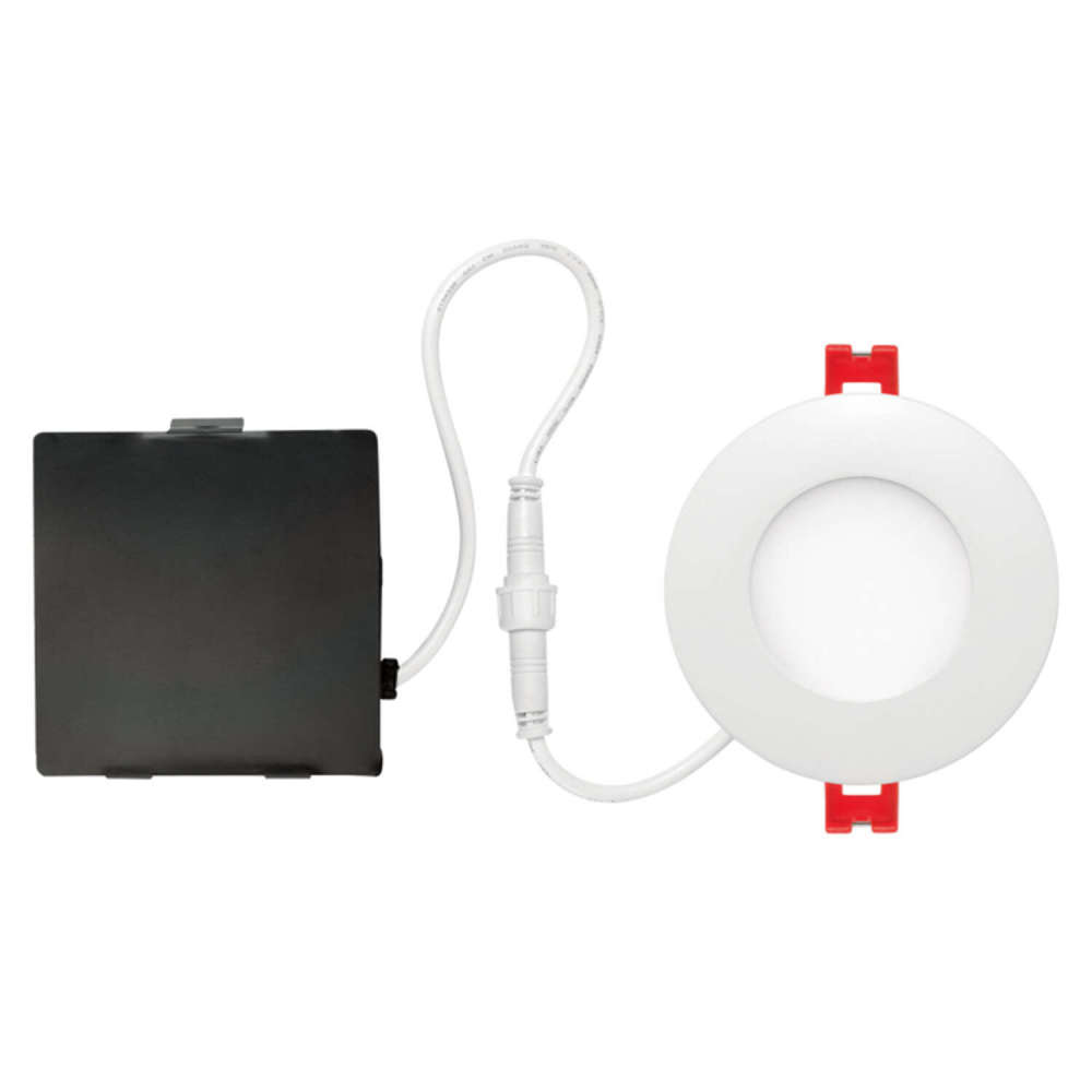 Globe Electric Ultra Slim Recessed Lighting Kit Metal 12W LED - Ascmtools