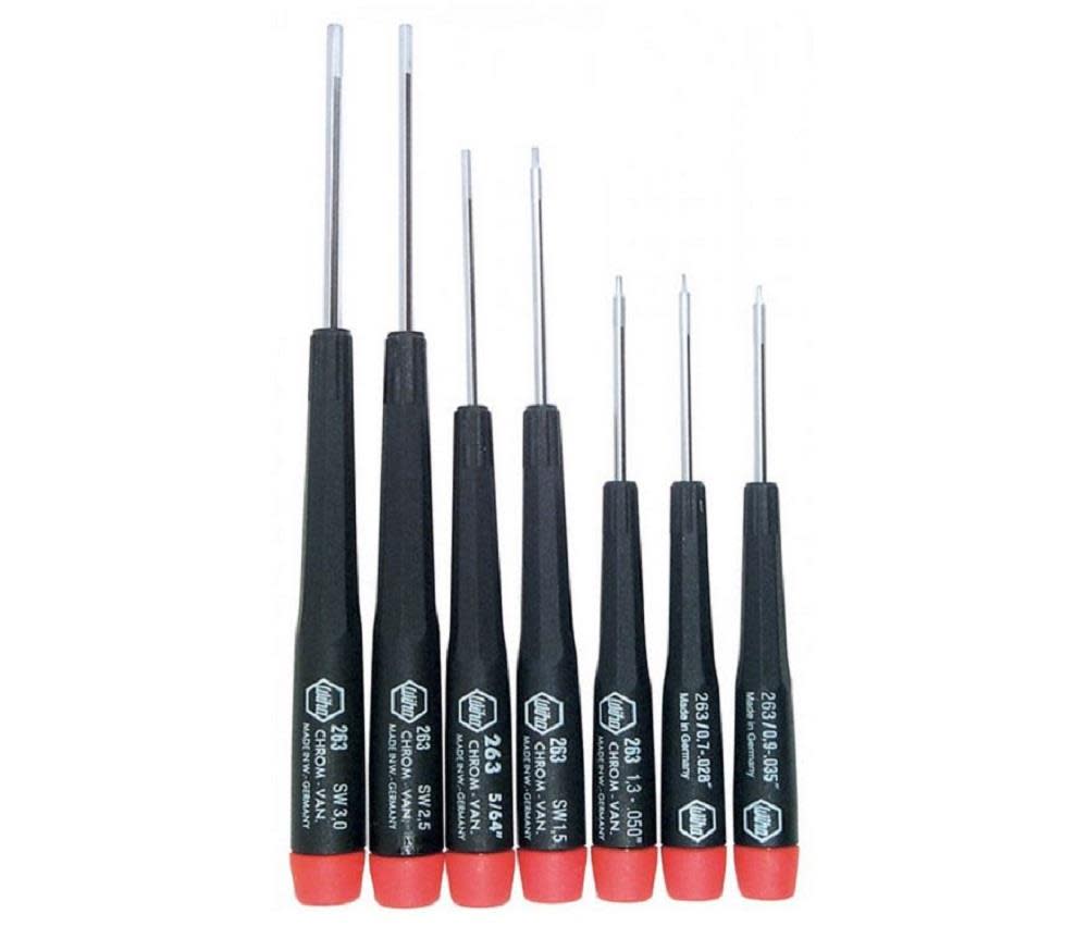 Wiha Precision Hex Inch Driver 8 Piece Set - Ascmtools