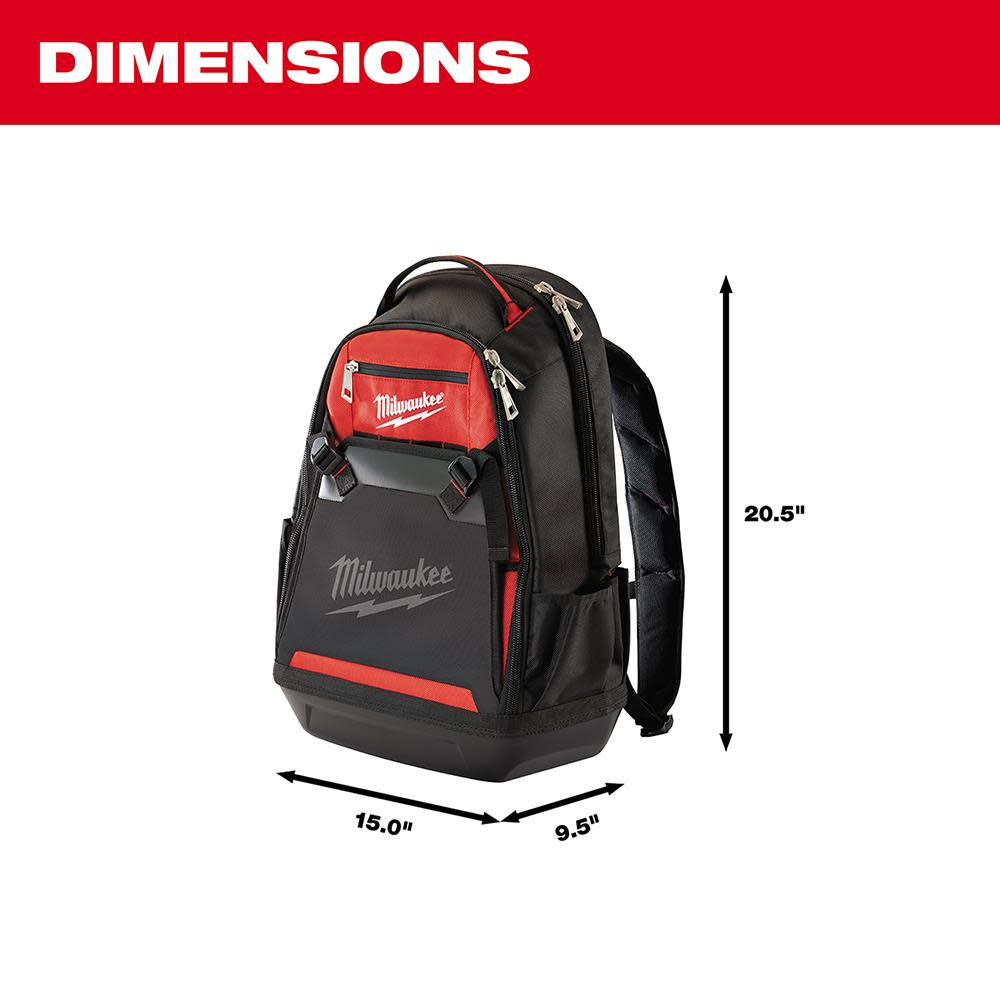 Milwaukee Jobsite Backpack - Ascmtools
