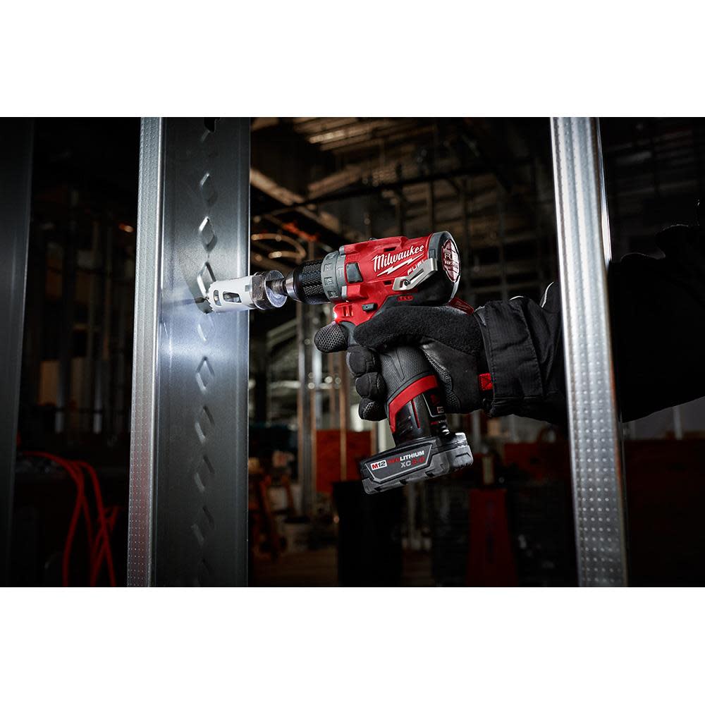Milwaukee M12 FUEL 1/2 In. Hammer Drill Kit - Ascmtools