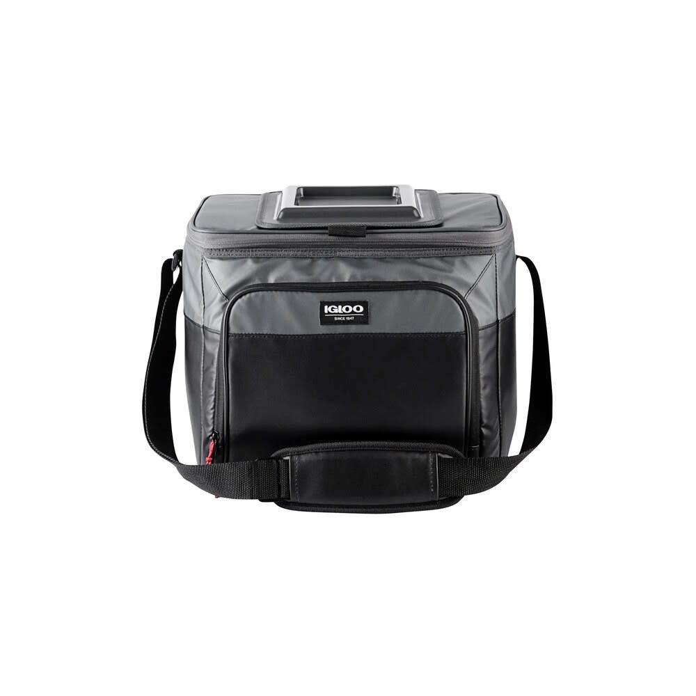 Igloo Cooler Bag Hard Liner Gray/Black 24 Can - Ascmtools