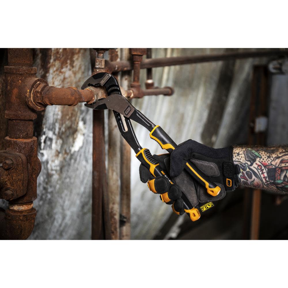 GEARWRENCH 12″ Pitbull K9 V-Jaw Dual Material Tongue and Groove Pliers - Ascmtools