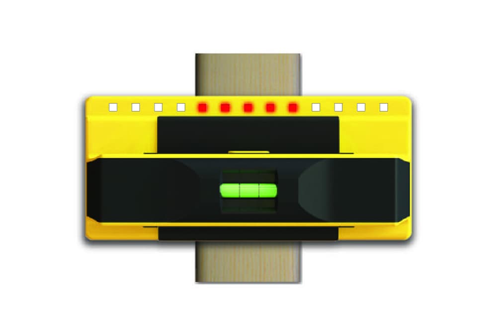 Franklin Sensors ProSensor 710+ Professional Stud Finder with Built-In Bubble Level and Ruler - Ascmtools