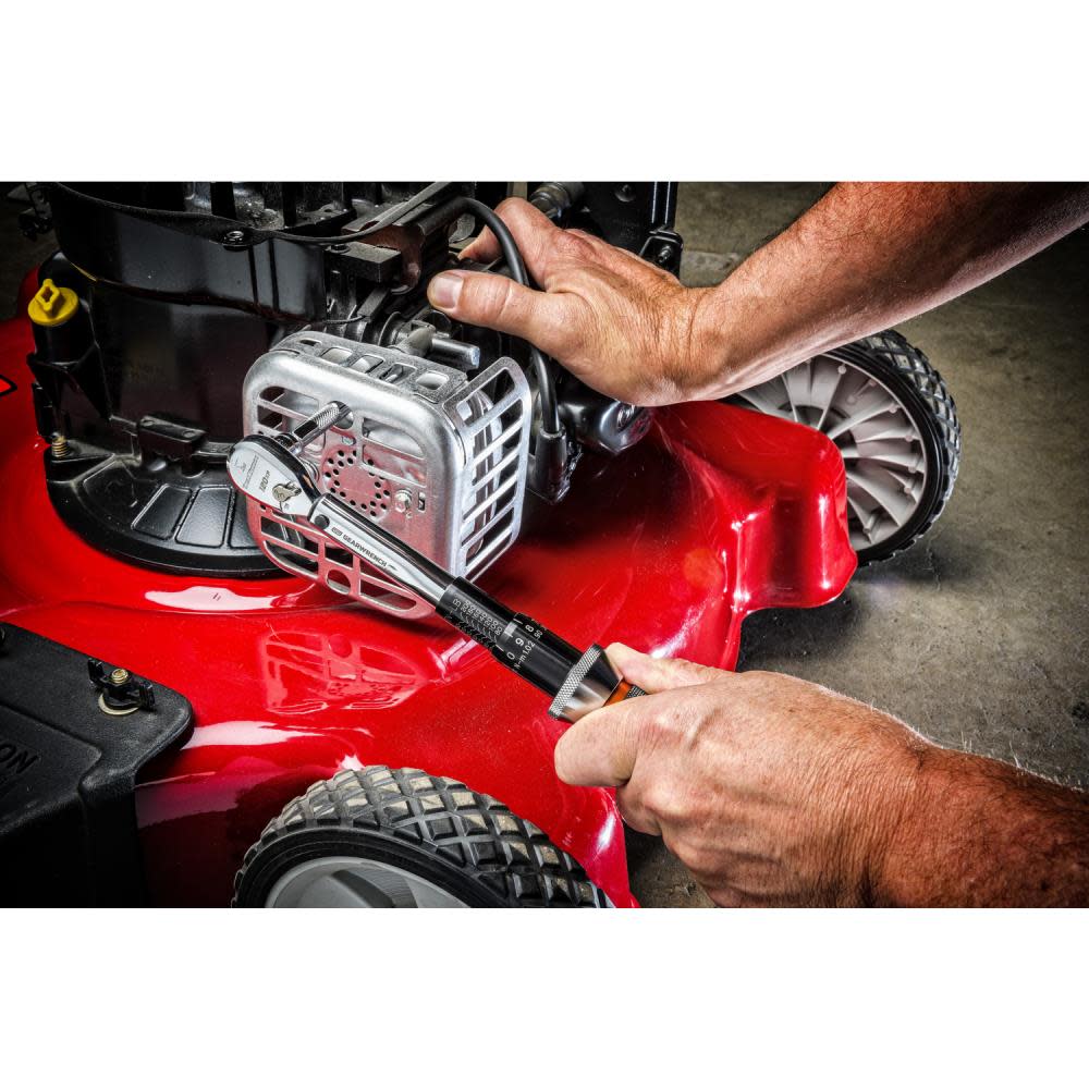 GEARWRENCH 1/4 in Drive 120XP Micrometer Torque Wrench 30-200 in/Lbs - Ascmtools