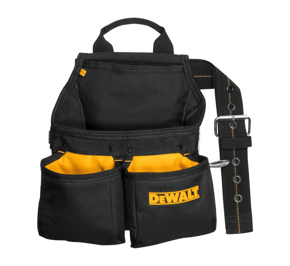 DEWALT 6 Pocket Framer’s Nail and Tool Bag - Ascmtools