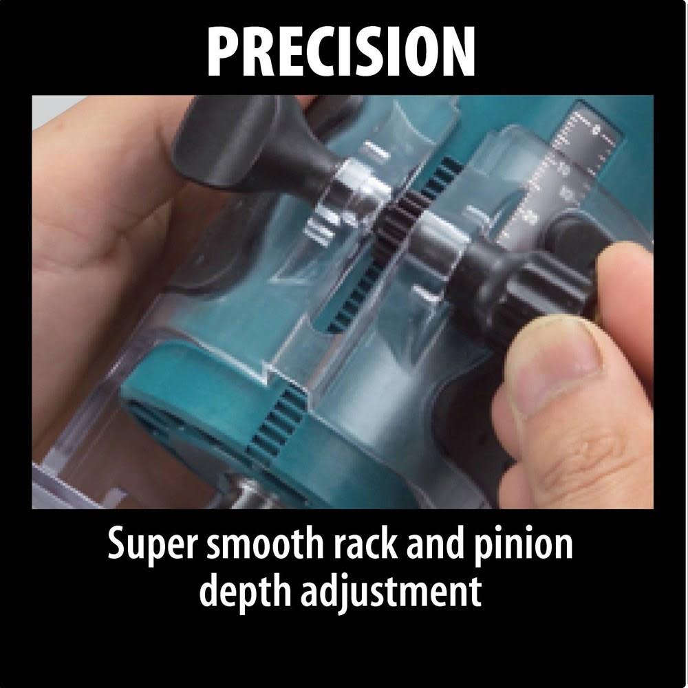 Makita 1/4 in. Fixed Base Laminate Trimmer - Ascmtools
